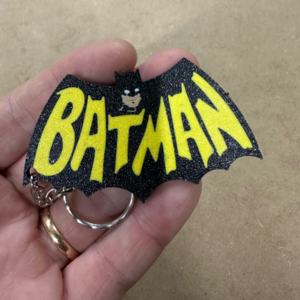 Old School Batman Keychain