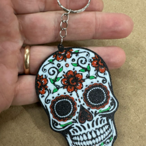 Sugar Skull Kaychain