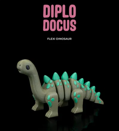 Diplodocus Flexi Dinosaur Toy