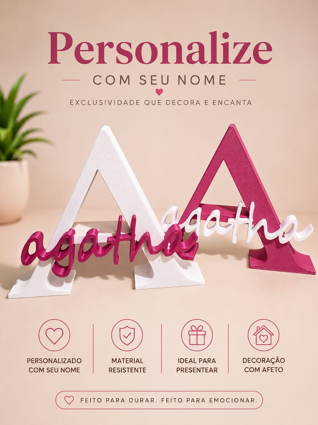 Letra + Nome