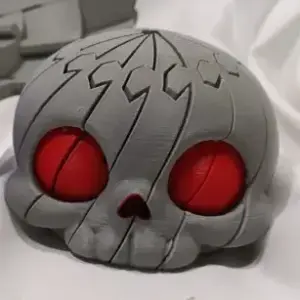 Twisty Skull Multi Color