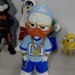 Pato Donald Vibes - Com óculos e cordão de ouro