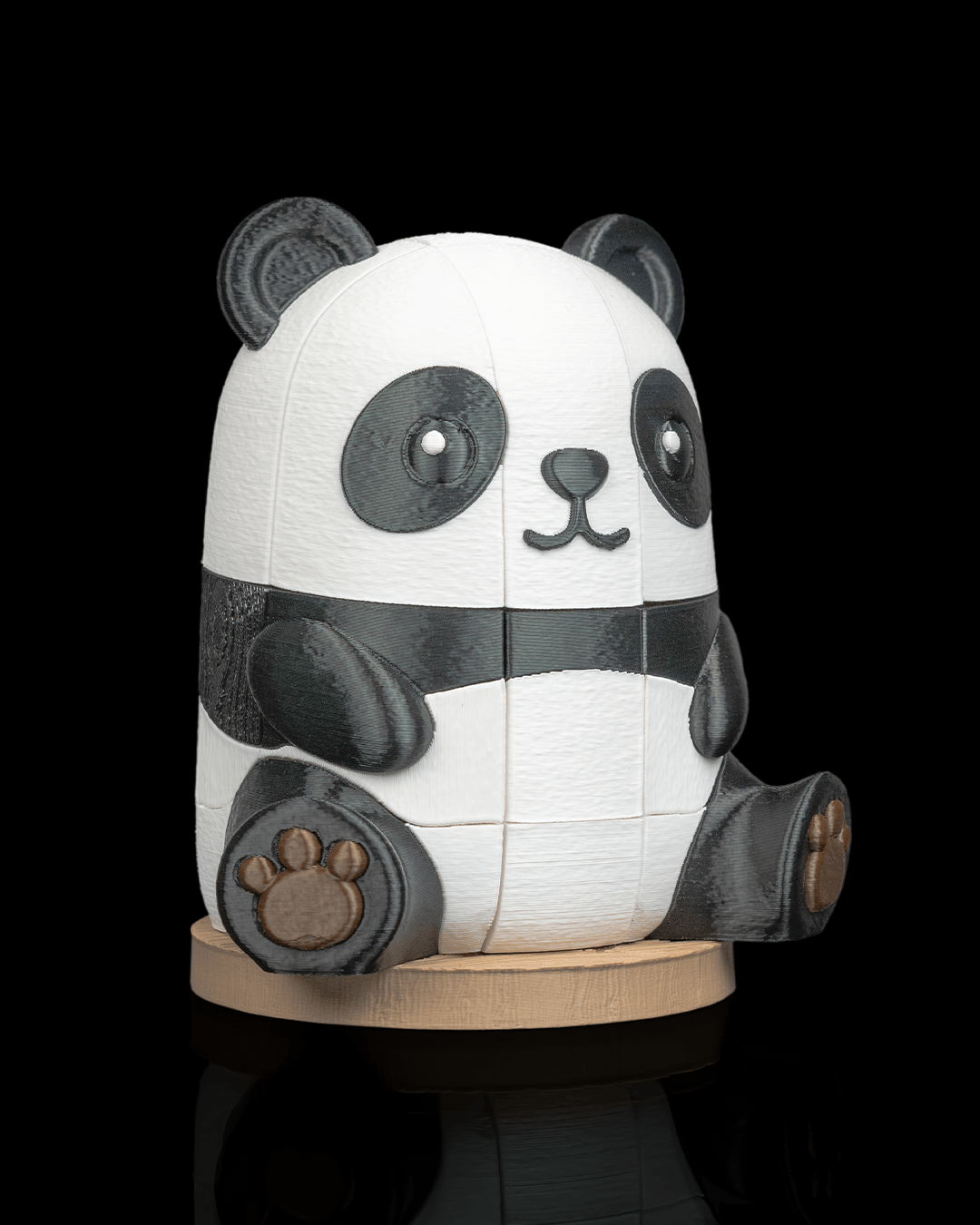 Quebra-Cabeça Infantil Urso Panda Brinquedo Educativo e Decorativo - Image 3