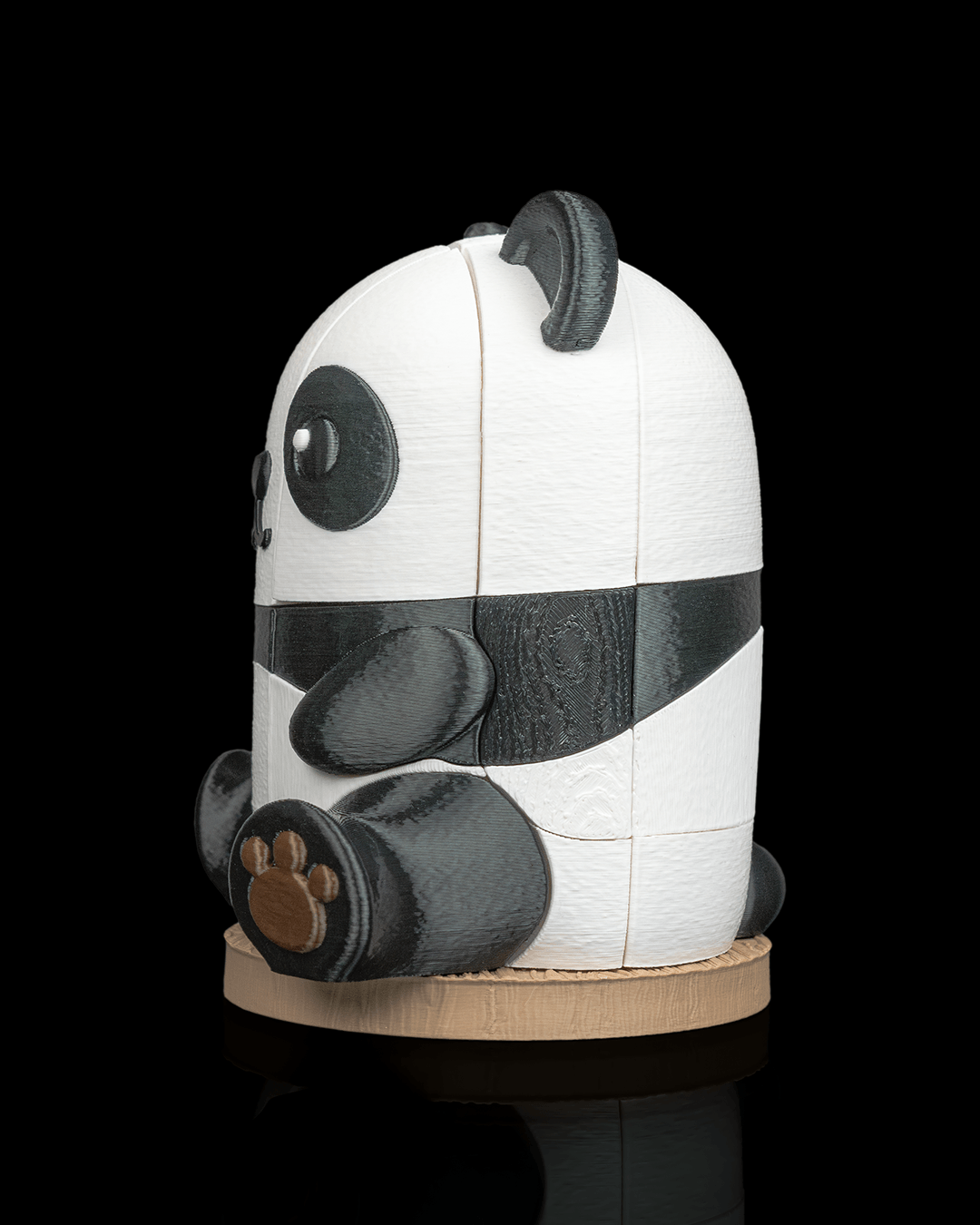 Quebra-Cabeça Infantil Urso Panda Brinquedo Educativo e Decorativo - Image 4