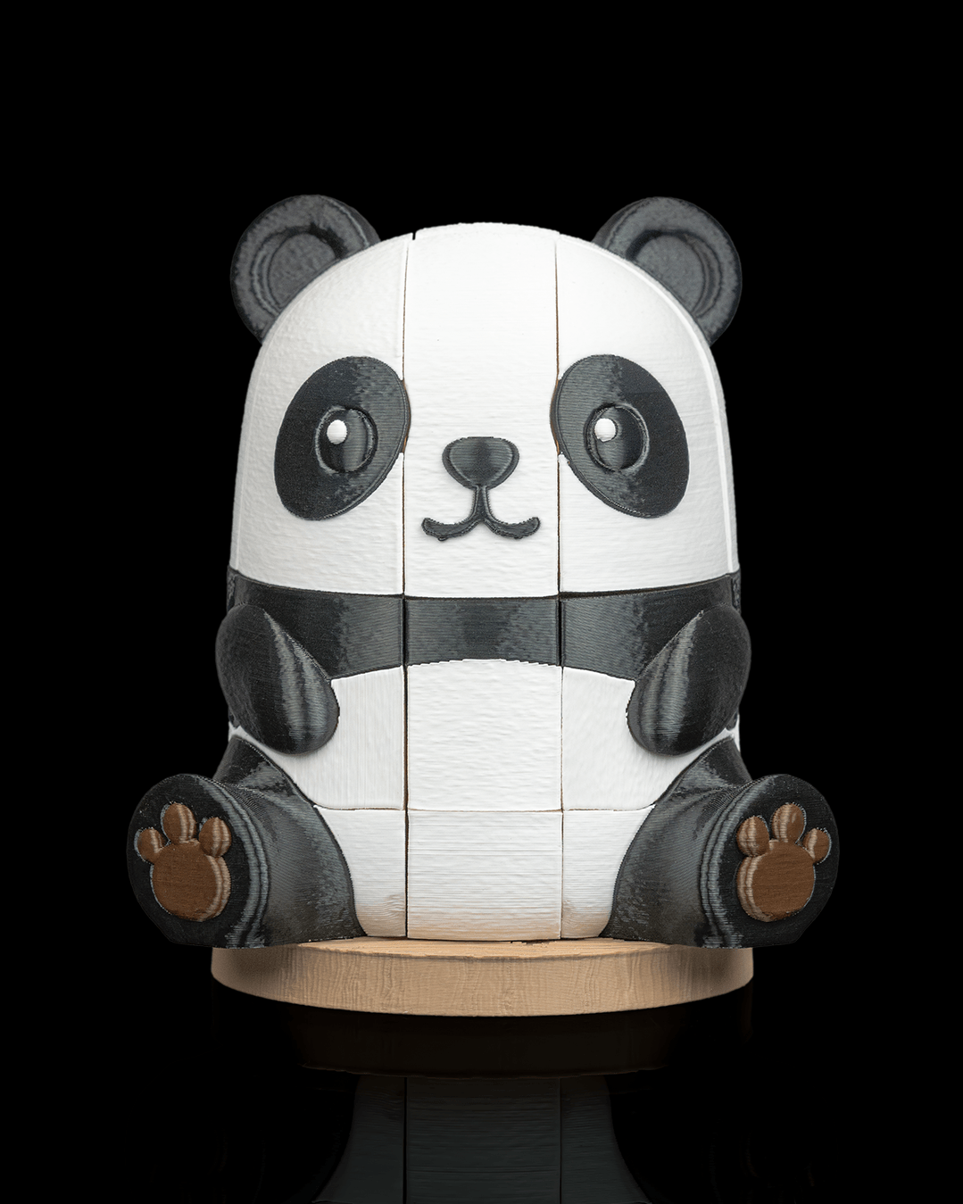 Quebra-Cabeça Infantil Urso Panda Brinquedo Educativo e Decorativo
