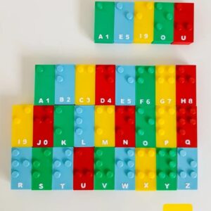 Alfabeto + vogais em Braille