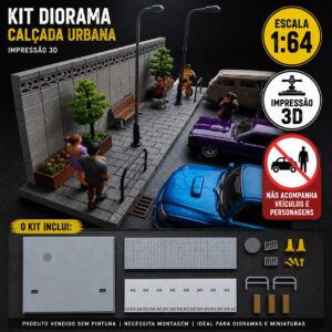 Diorama Calçada Urbana