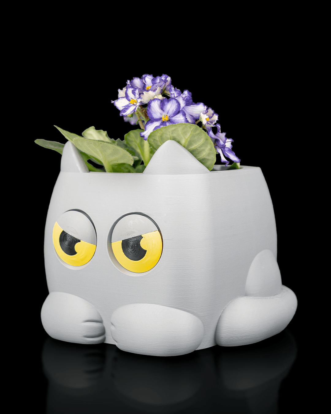 Grumpy Kitty - Planter - Image 3