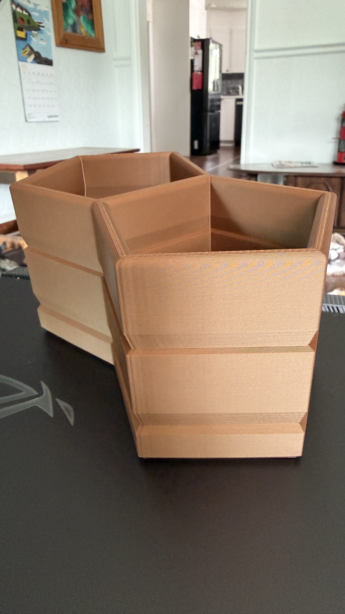Dual Polygon Desk Organizer - Image 5