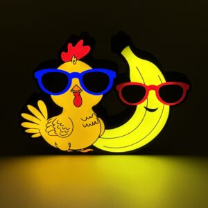 Chicken-Banana Light Box