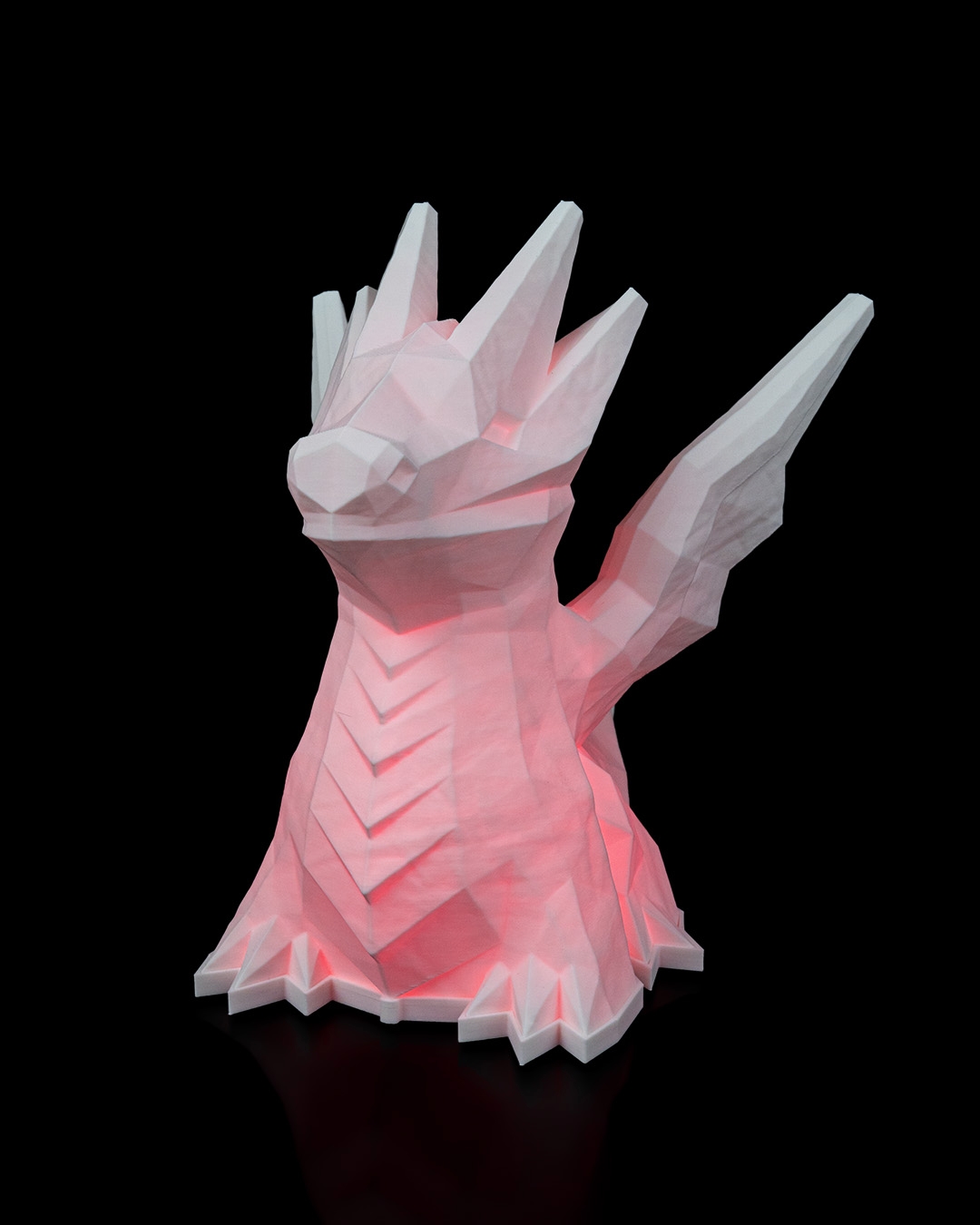 Luminária de Mesa Dragão em Led RGB