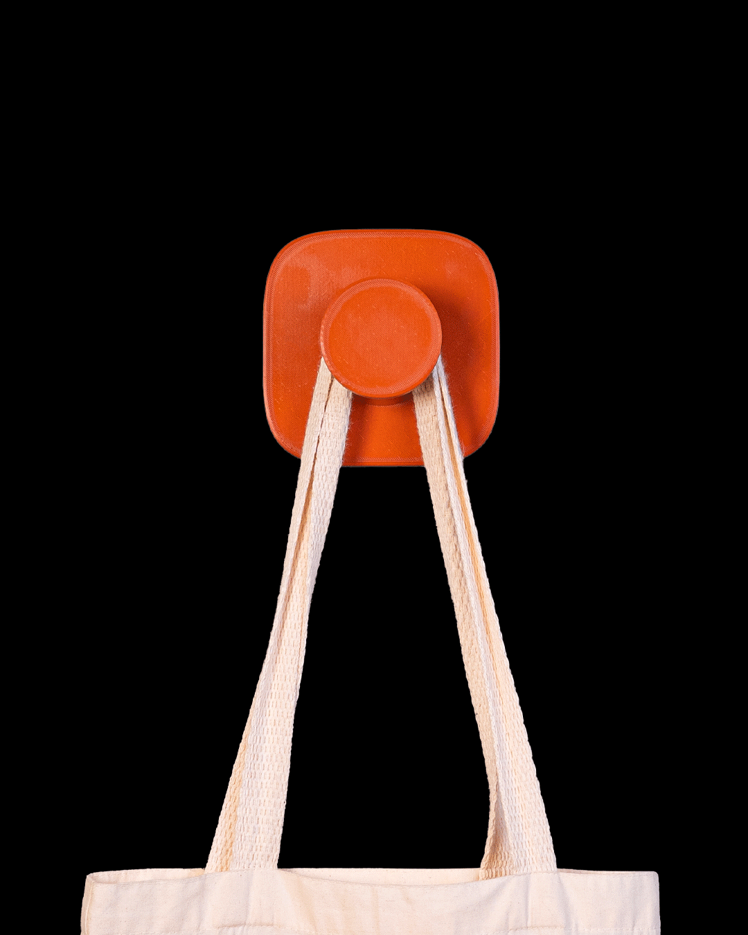 3D Printed Adhesive Wall Hook | Multipurpose Bag, Coat & Towel Holder - Image 2