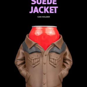 Suede Jacket - Can Holder