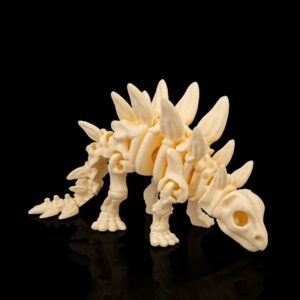 Esqueleto de Dinossauro Estegossauro Articulado