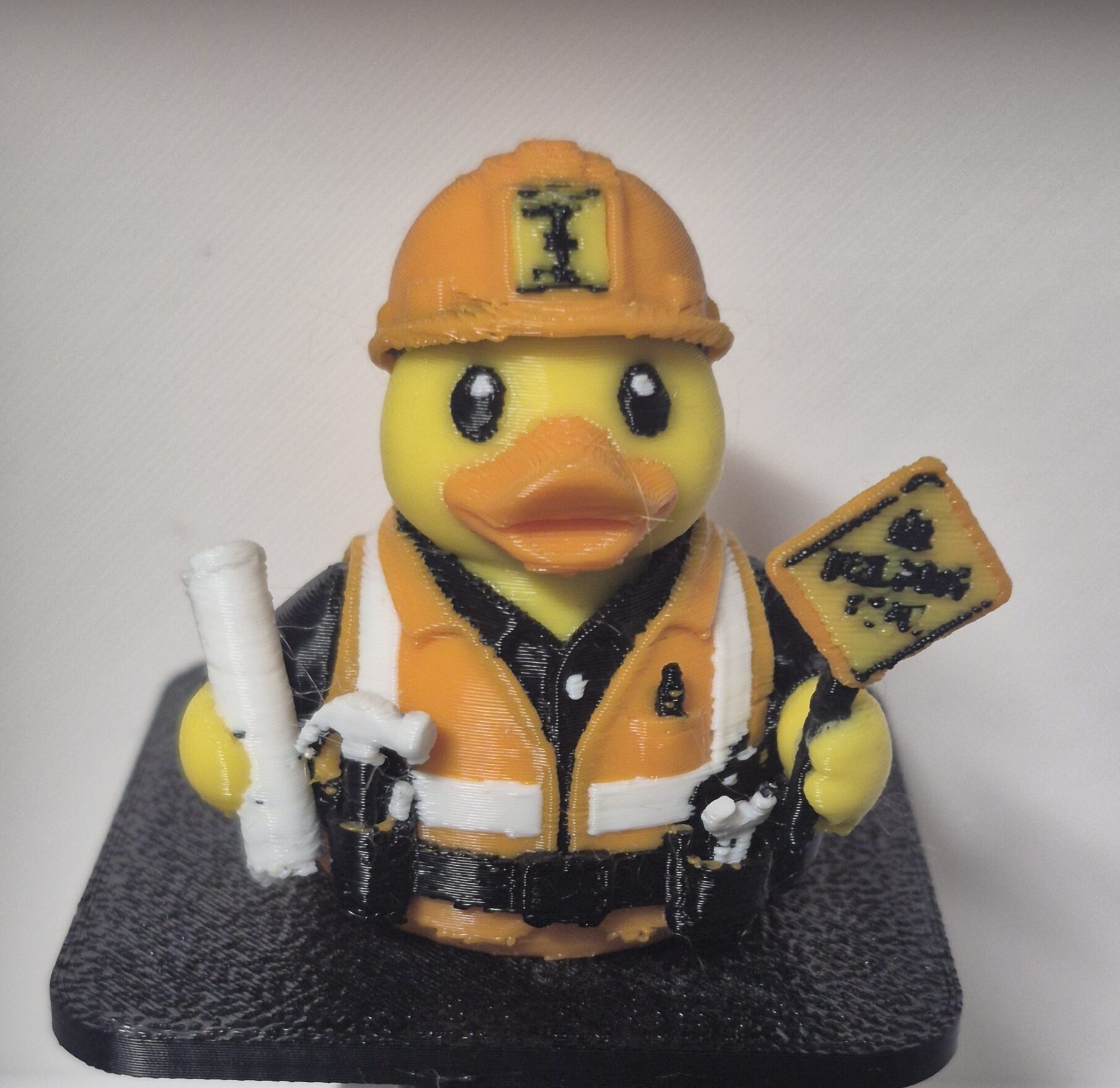Contruction duck
