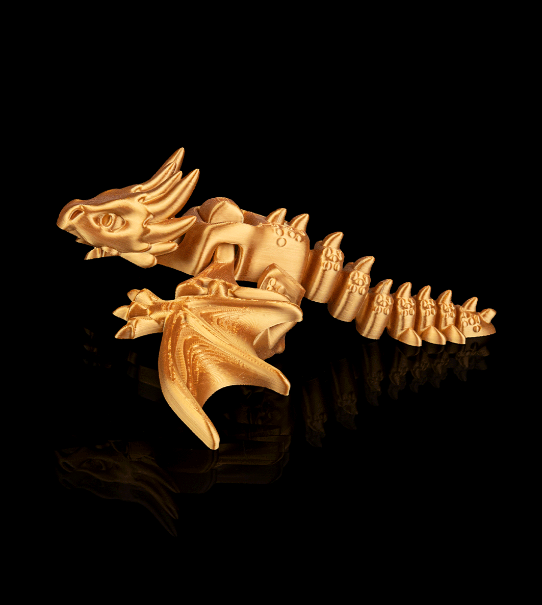 Flexi Wyvern – 3D Printed Articulated Dragon