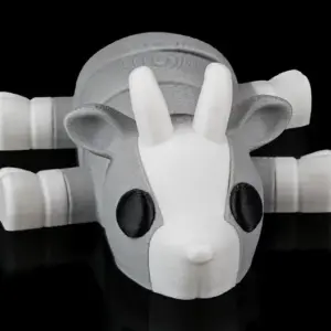 Goat Nestle Keychain