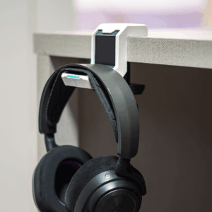 Suporte para Headset e Fone de Ouvido Fixo na Mesa