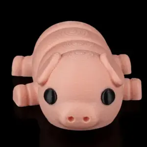 Pig Plop Keychain
