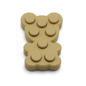 Chaveiro Plástico Bolha Urso modelo M10
