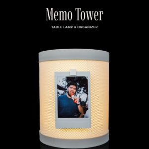 Memo Tower - Table Lamp & Organizer
