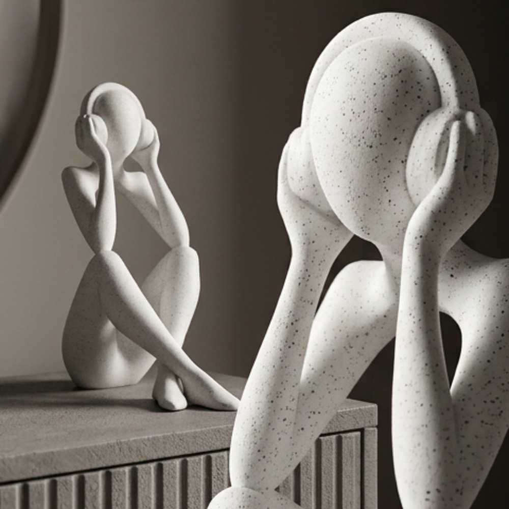 Escultura Decorativa Perdido no Som - Image 11