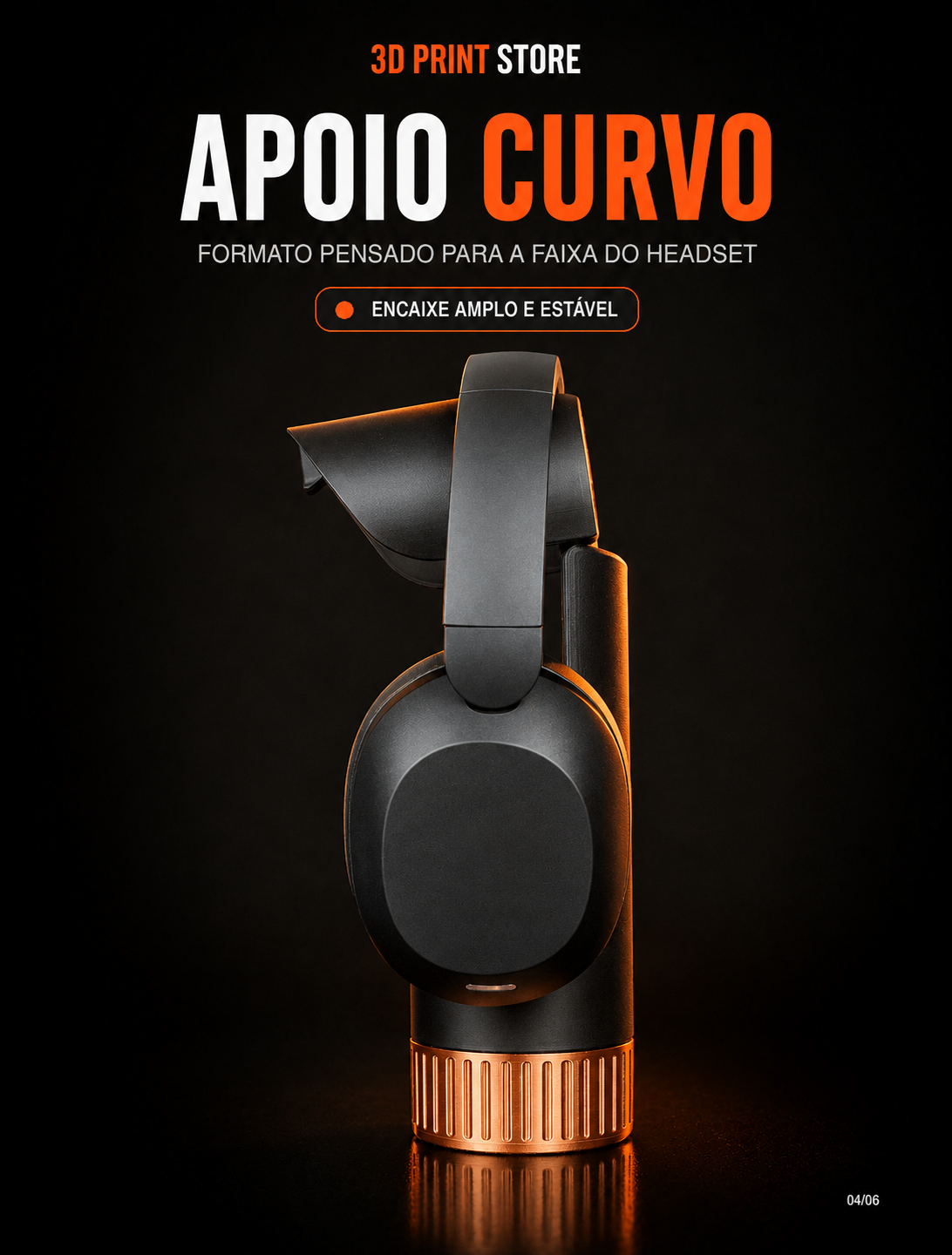 Curve Caddy - Headphone Holder - Image 6