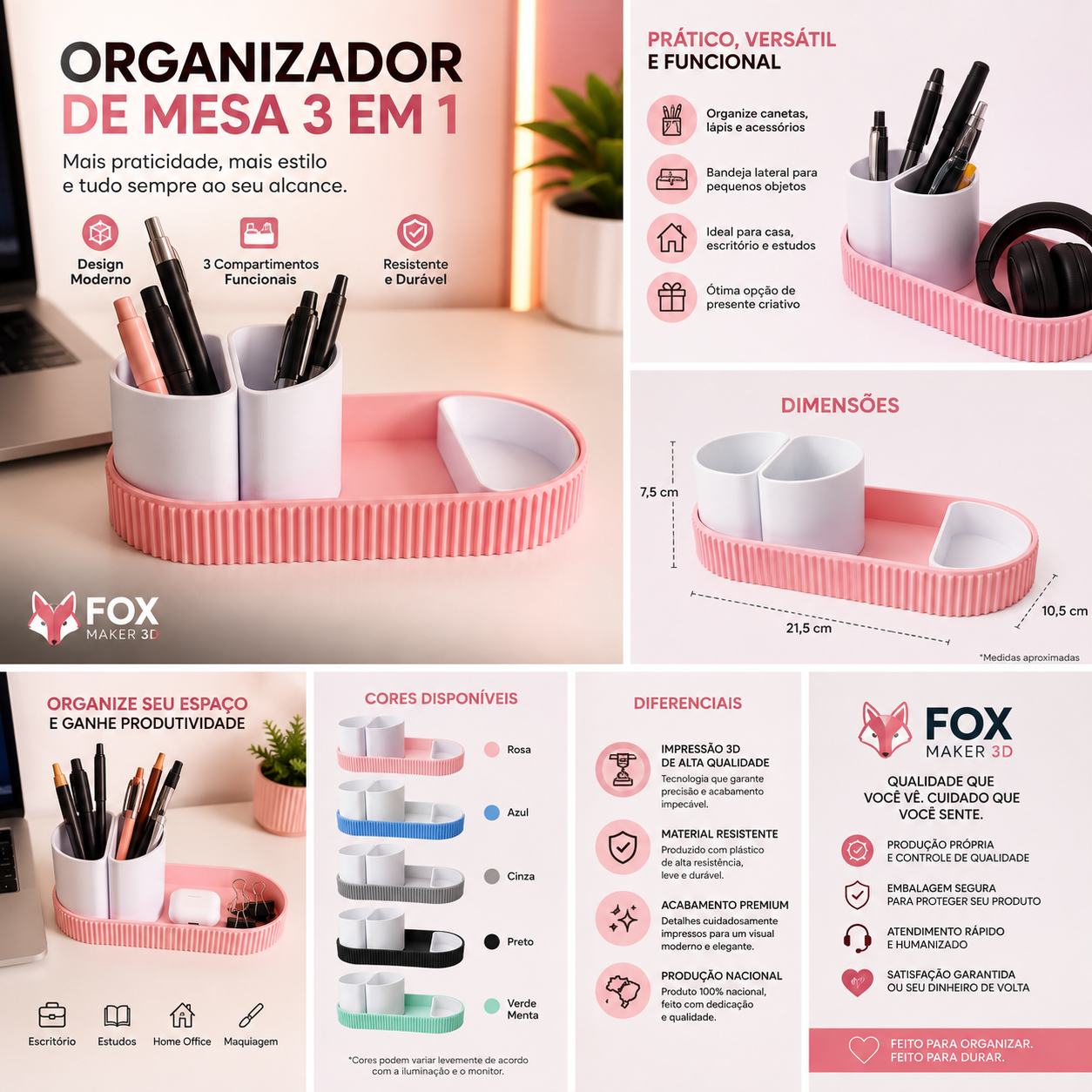 Organizador de Mesa - COFFE - BABY - CARE - Image 2