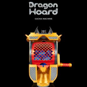 Máquina Gashapon de Dados RPG - Guardião Dragão