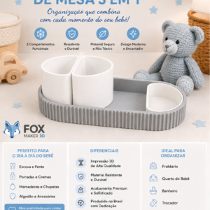 Organizador de Mesa - COFFE - BABY - CARE