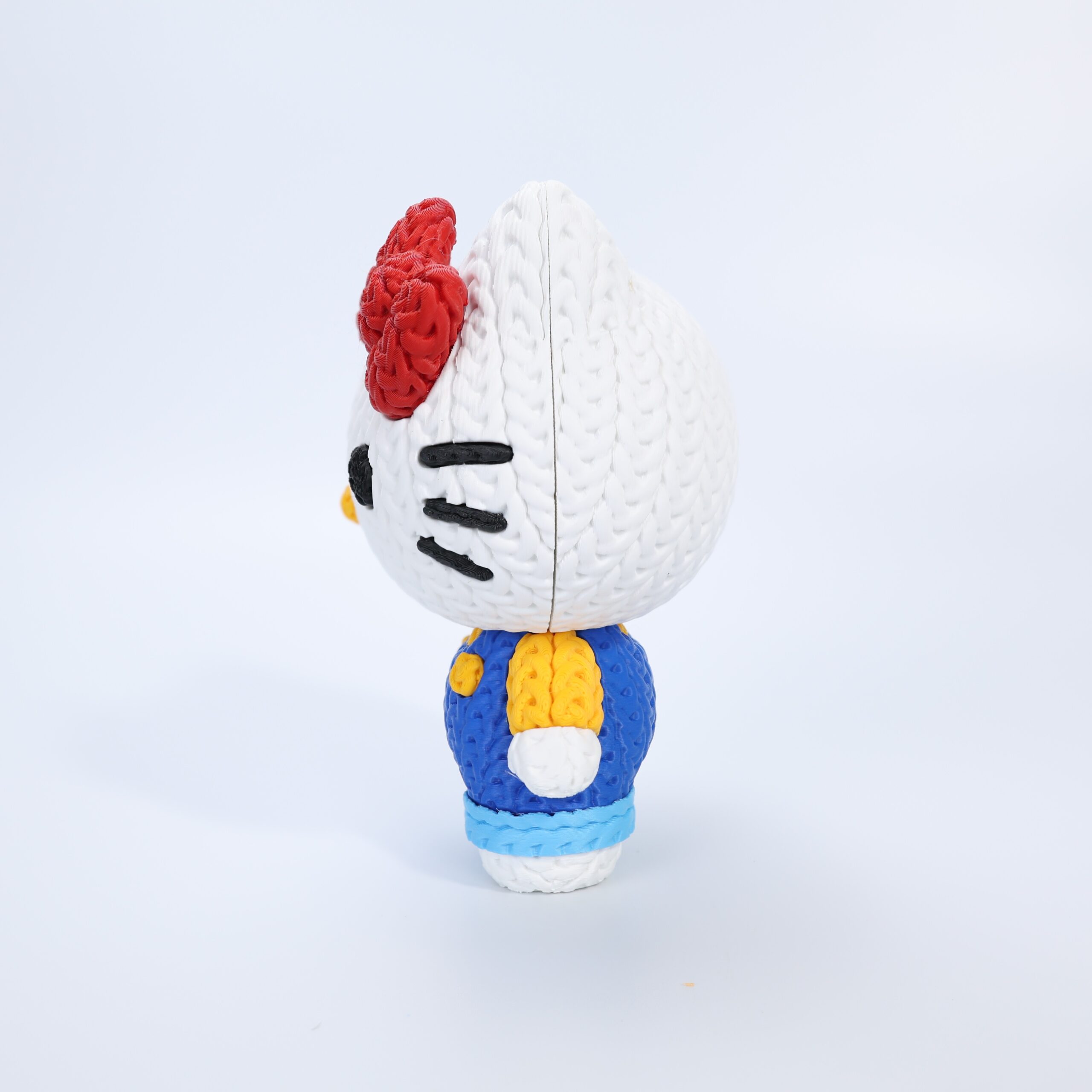 Gatinha Laço Vermelho Amigurumi - Image 4