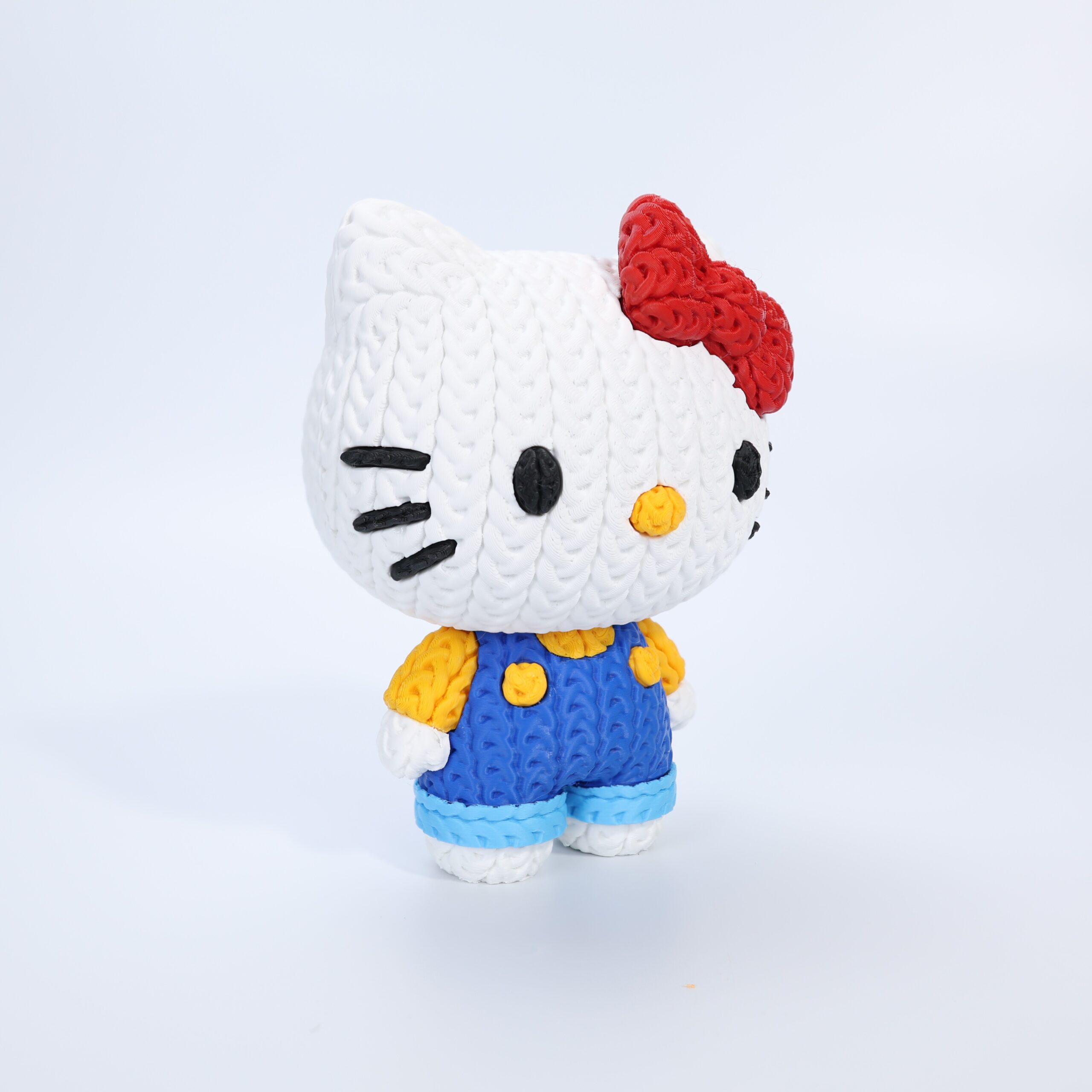 Gatinha Laço Vermelho Amigurumi - Image 6