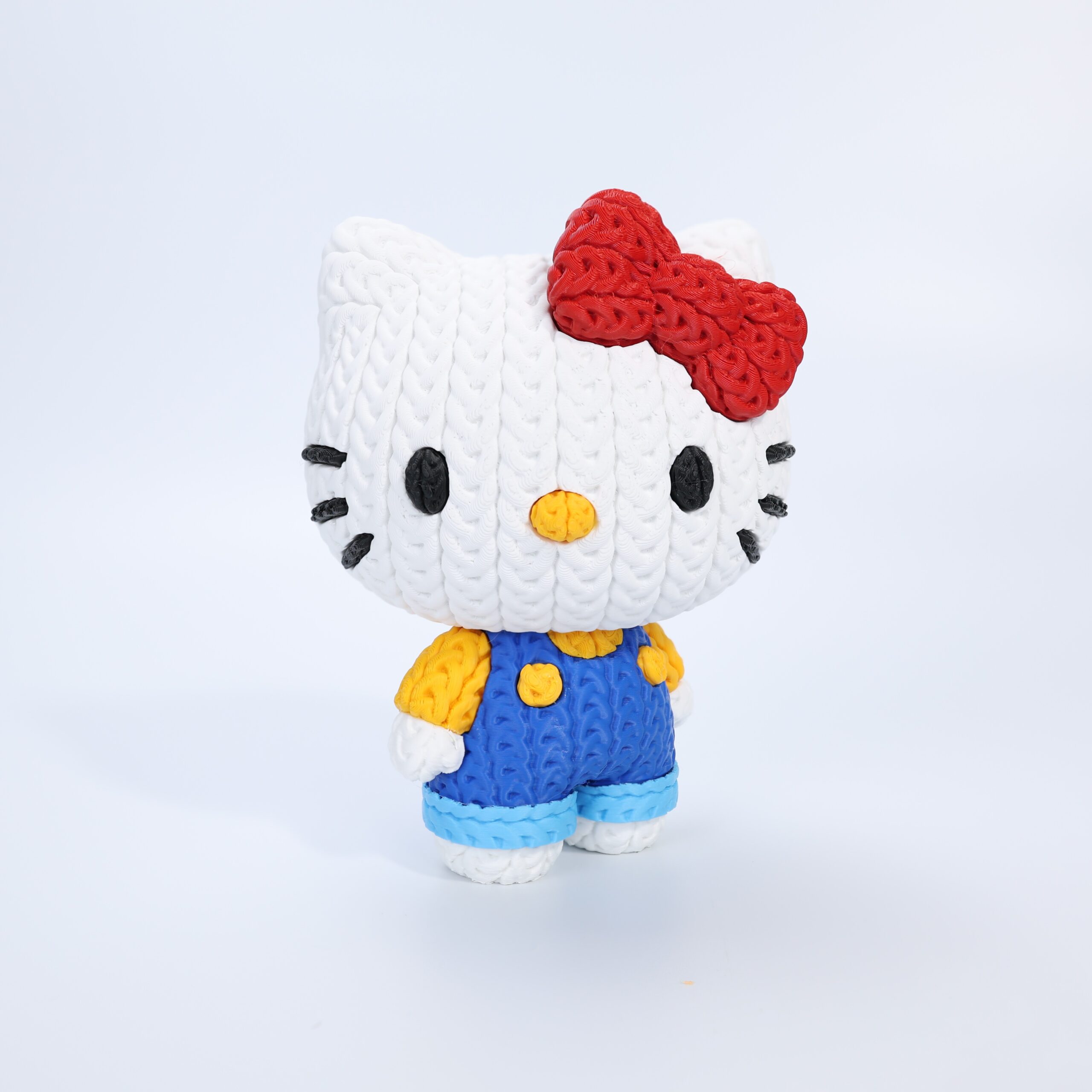 Gatinha Laço Vermelho Amigurumi - Image 7