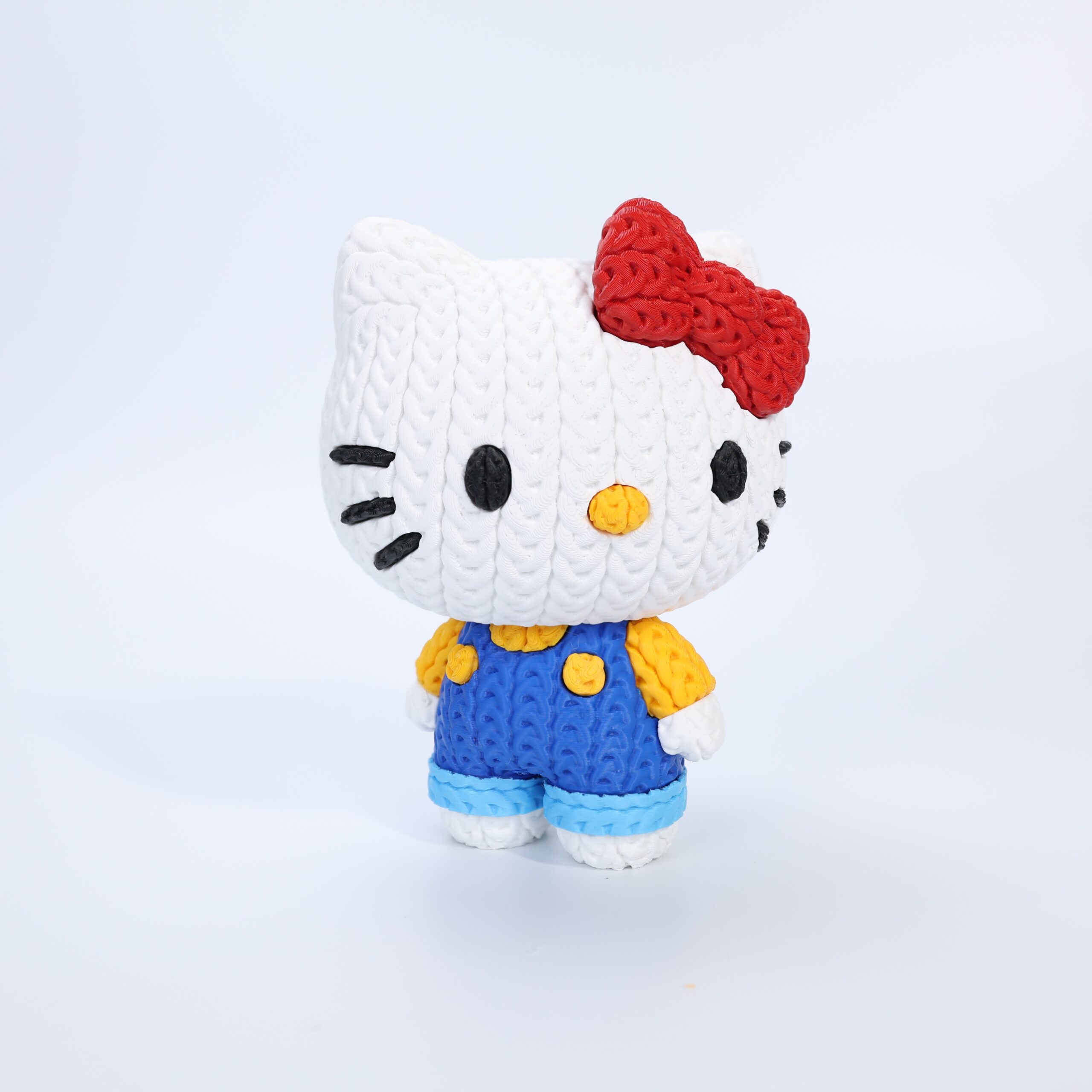 Gatinha Laço Vermelho Amigurumi - Image 8