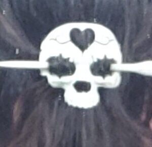 Sugar Skull Hair Pin