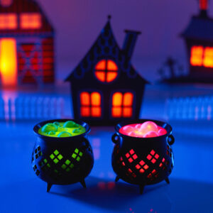 Cute Witch's Cauldron Tea Light (Tea light included)