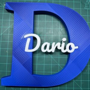 Custom name sign