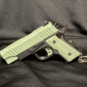1911 fidget keychain with working action (OD Green)