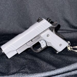 1911 fidget keychain with working action (Grey)