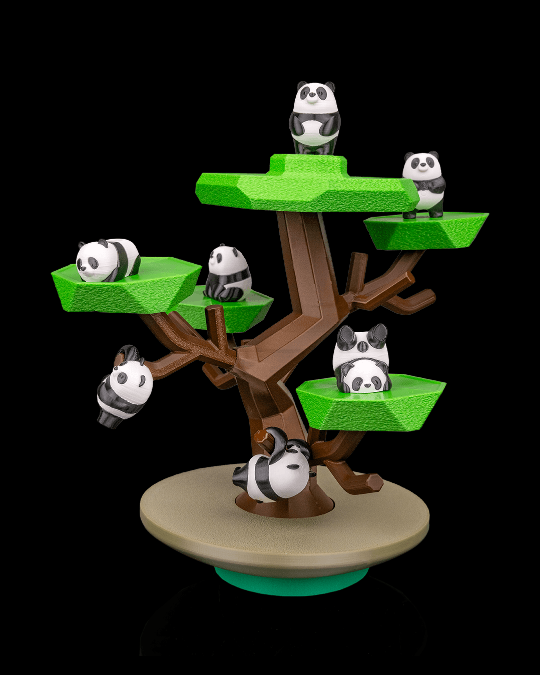 Árvore Interativa com Minis Pandas