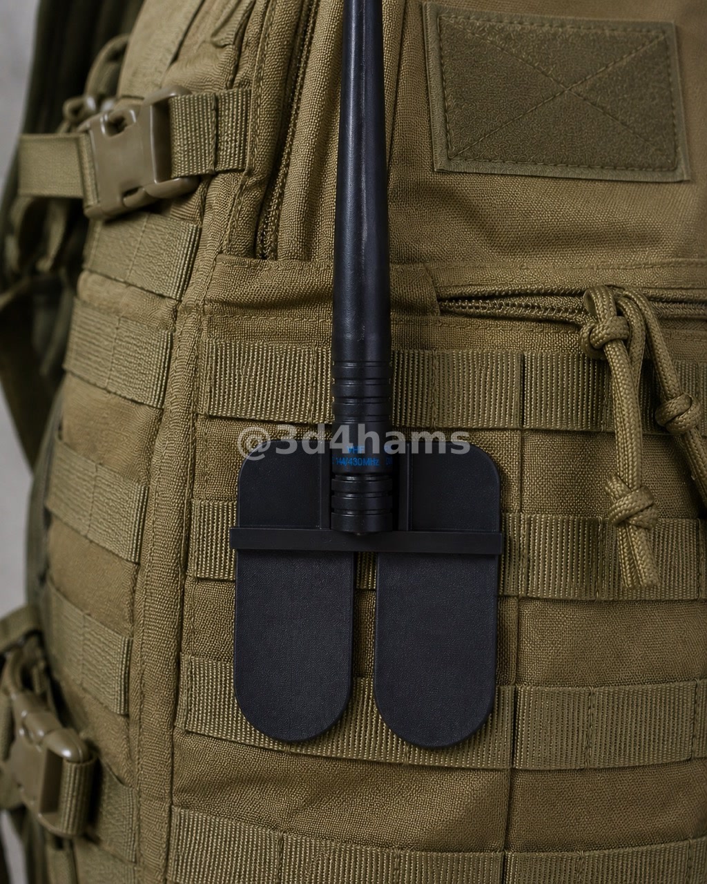 Suporte de Antena Molle (Modular Lightweight Load-Carrying Equipment) para Bolsas Táticas, Mochilas, Coletes e Cintos - Image 5
