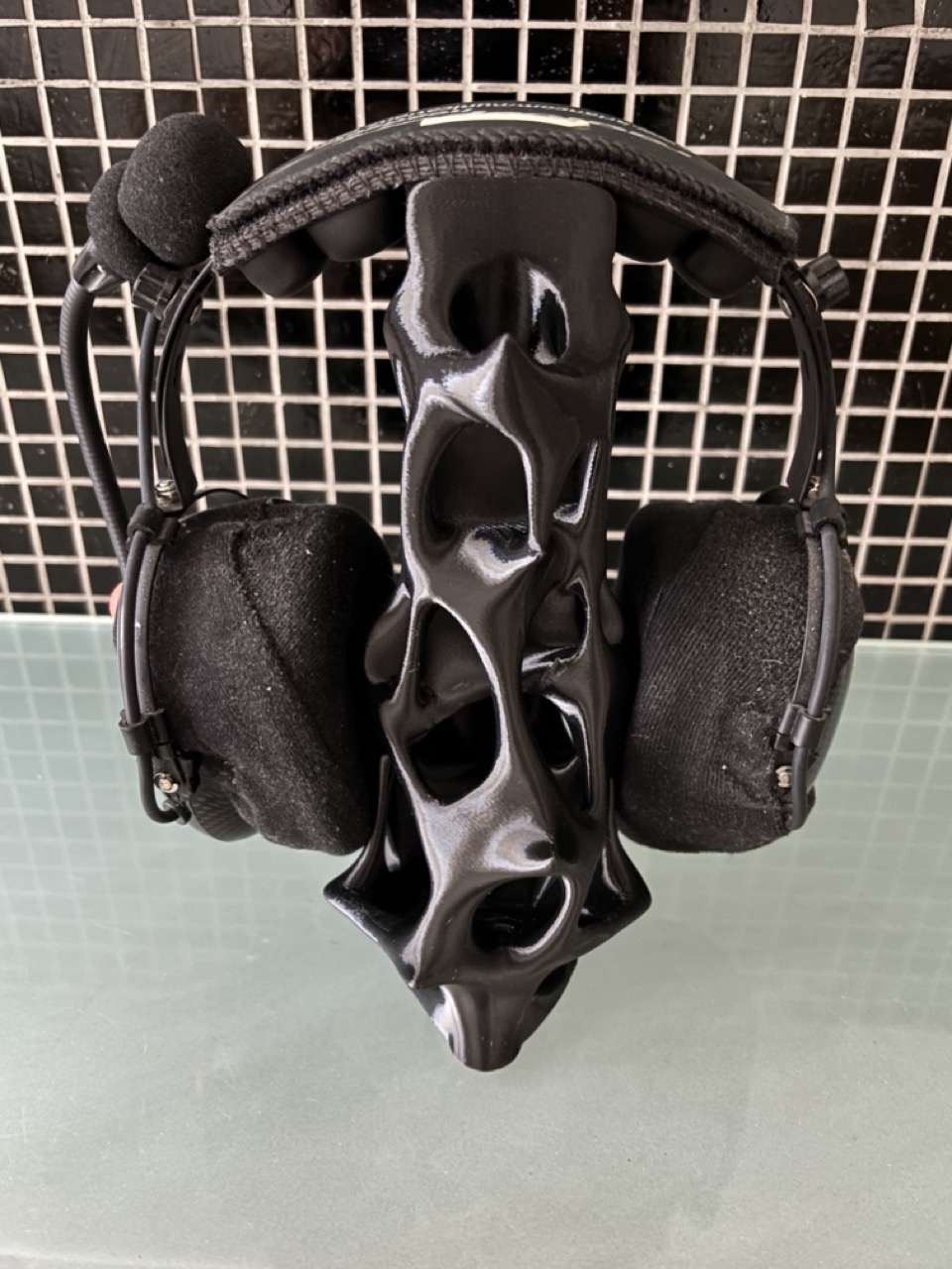 Suporte de Mesa Orgânico para Headphone e Headset - Image 8