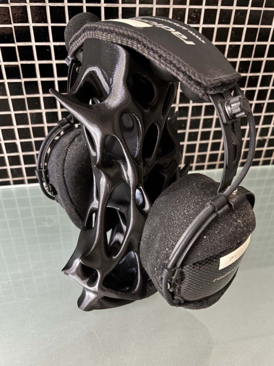 Suporte de Mesa Orgânico para Headphone e Headset - Image 6