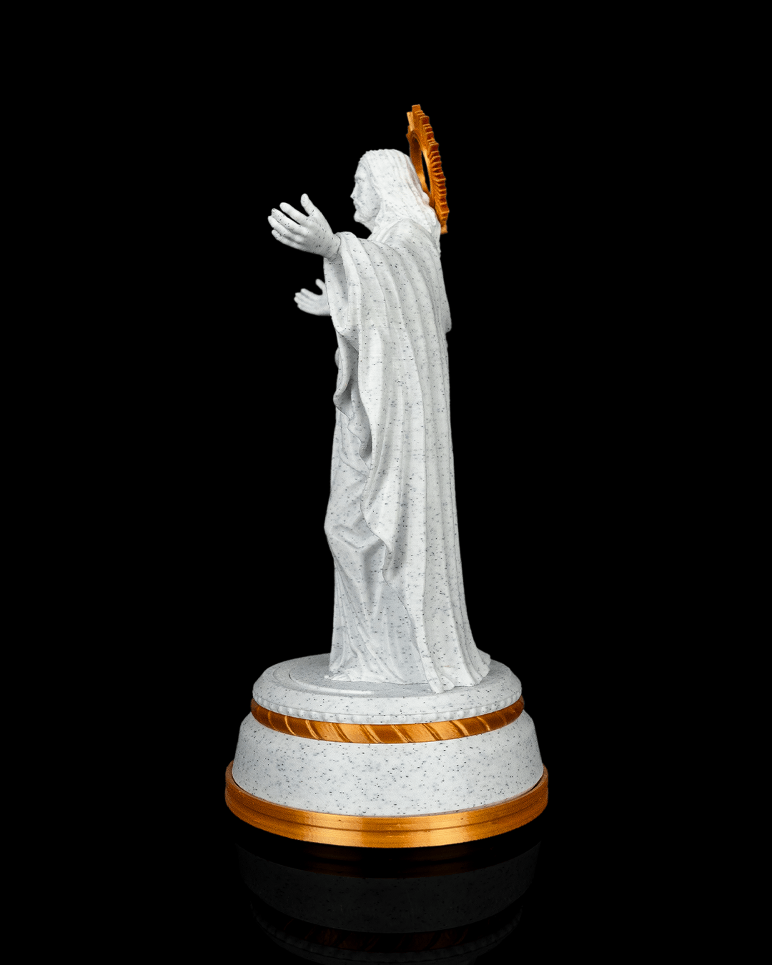 Christ of Light Statue with LED Glow – Jesus Christ Figurine, Christian Home Altar Decor - Image 6