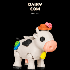 Dairy Cow - Clay Set