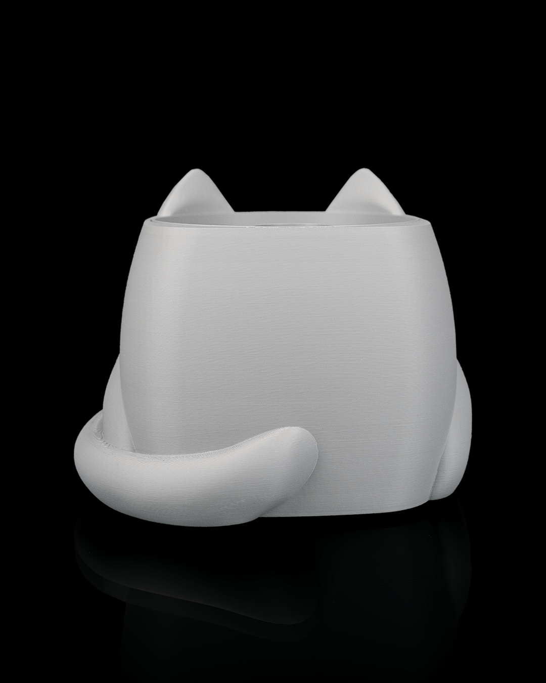 Vaso Auto-Irrigável Gato Bravo – Indicador de Água 3D - Image 5