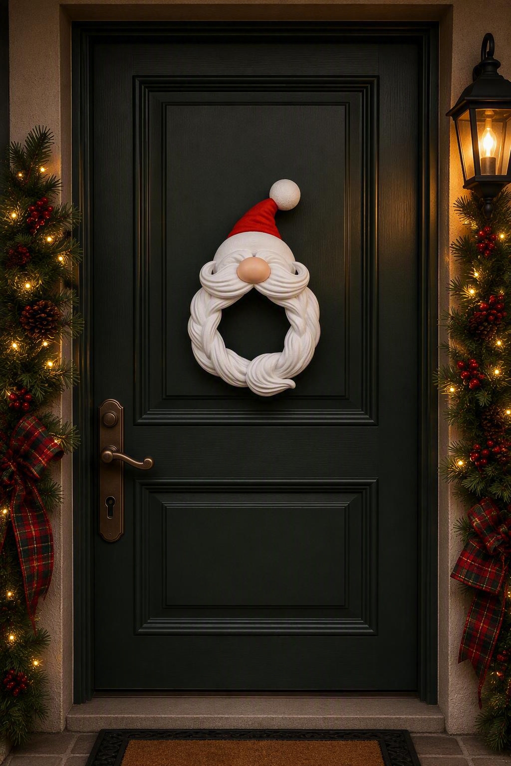 Guirlanda Natalina - Boas vindas do Papai Noel - Sua Entrada Pronta para o Natal - Image 5