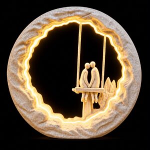Swing for Two - Table Lamp