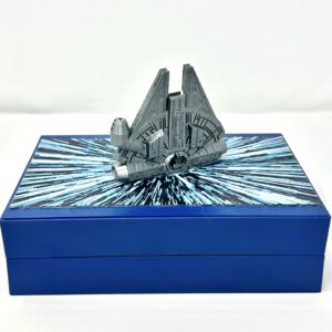 Upcycled Millennium Falcon/Star Wars Stash Box