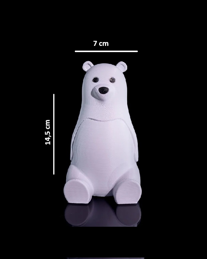 Urso-polar - Caixa Decorativa - Image 7